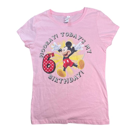 Disney Mickey Mouse Happy 6th Birthday NWOT - Picture 1 of 5